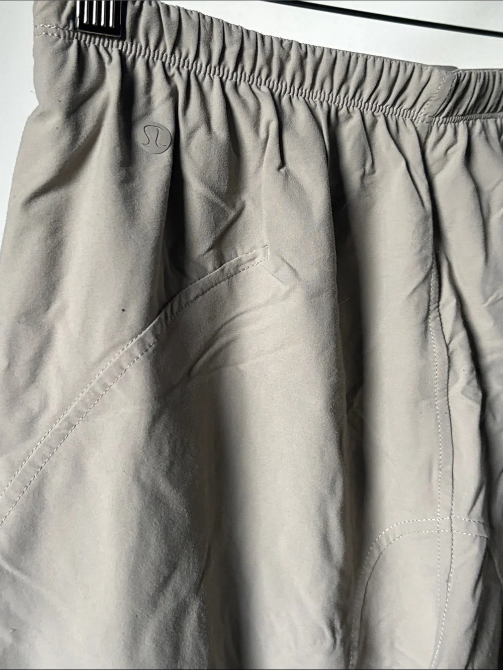 lululemon athletica Wide Leg Pants in Taupe - Picture 6 of 8
